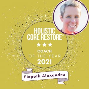 Holistic Core Restore Coach of the Year 2021 - Elspeth Alexandra